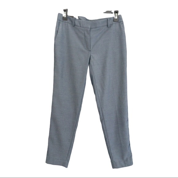 DKNY Petite Essex Flat Front Mid Rise Ankle Pants - Size 2P - Picture 3 of 4